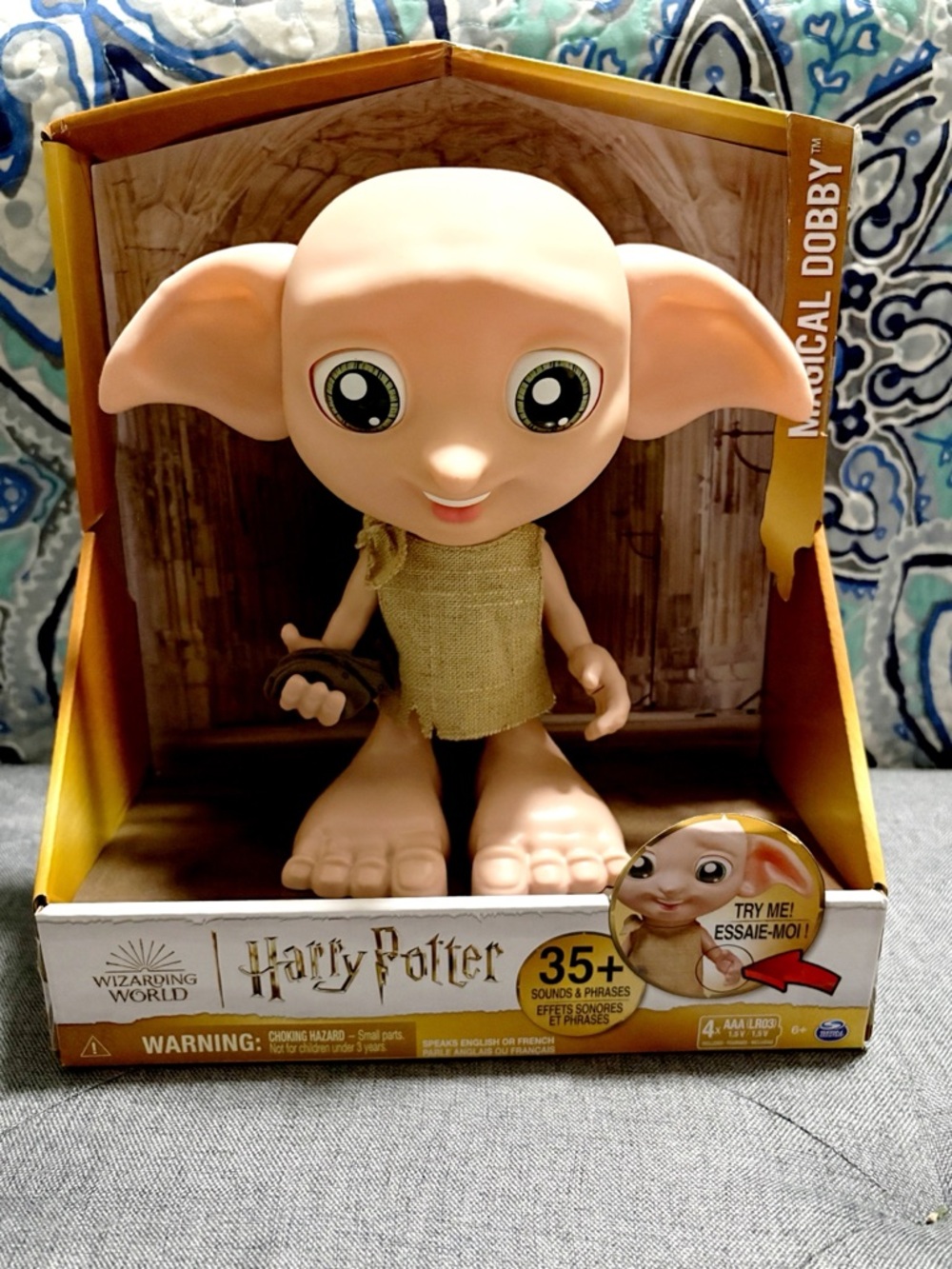 Wizarding World Talking Donny Doll New In Box